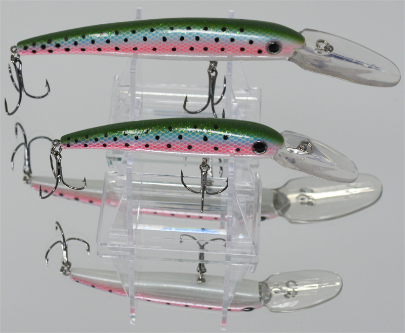 XTackle XTDR427 4" Rainbow Trout Deep Diving Crankbait