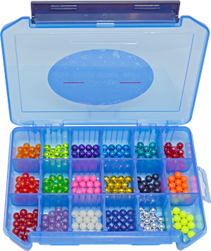 XTackle 8mm Rattle Bead Kit w/Gamakatsu G3200 Box XTackle 8mm Rattle Bead Kit w/Gamakatsu G3200 Box