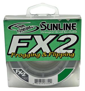 Sunline FX2 Braid 60LB 300 Yard Spool