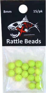 Flo Chart Rattle Beads 8mm
