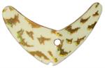 Mack's Lures Smile Blade Glow Gold Tiger