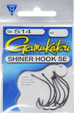 Gamakatsu Shiner Straight Eye Hook