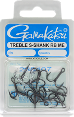 Gamakatsu Short Shank Trebles